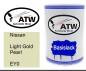 Preview: Nissan, Light Gold Pearl, EY0: 500ml Lackdose, von ATW Autoteile West.